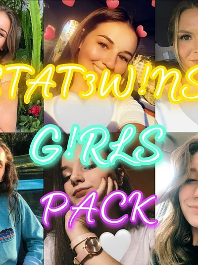 STAT3W!NS - HLB 4LBUMS - SN4PW!NS - C3L€BJAR€D G!RLS PACK - STW696 ️‍