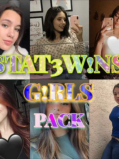 STAT3W!NS HLB 4LBUMS SN4PW!NS C3L€BJAR€D G!RLS PACK ️‍